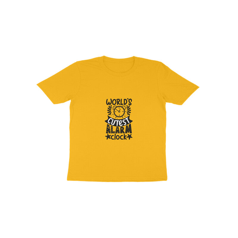Toddler Half Sleeve Round Neck Tshirt