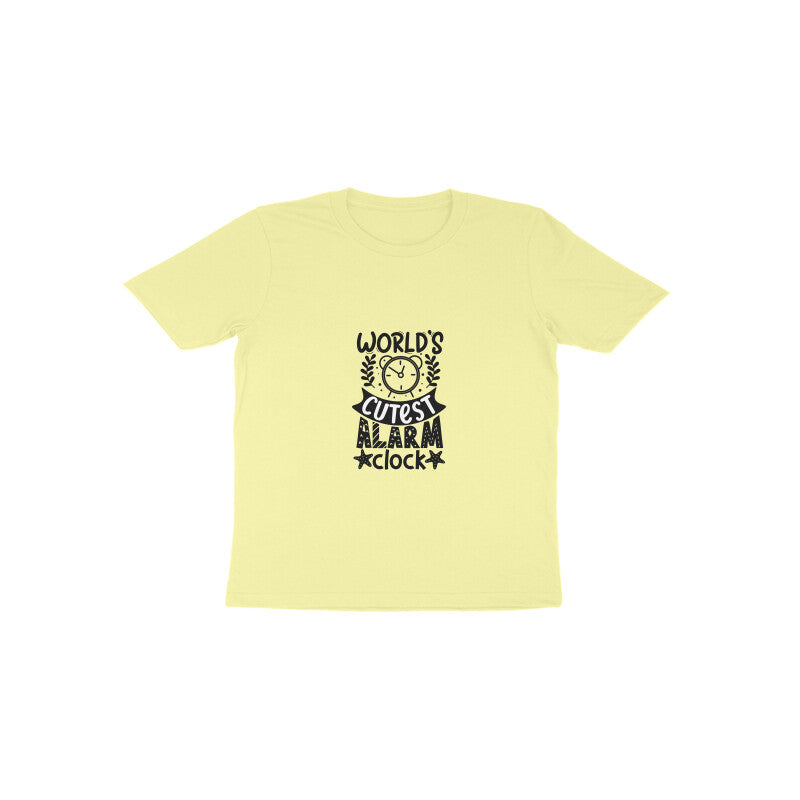 Toddler Half Sleeve Round Neck Tshirt