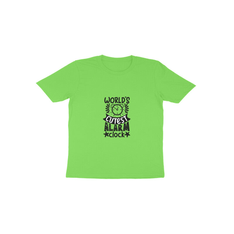 Toddler Half Sleeve Round Neck Tshirt