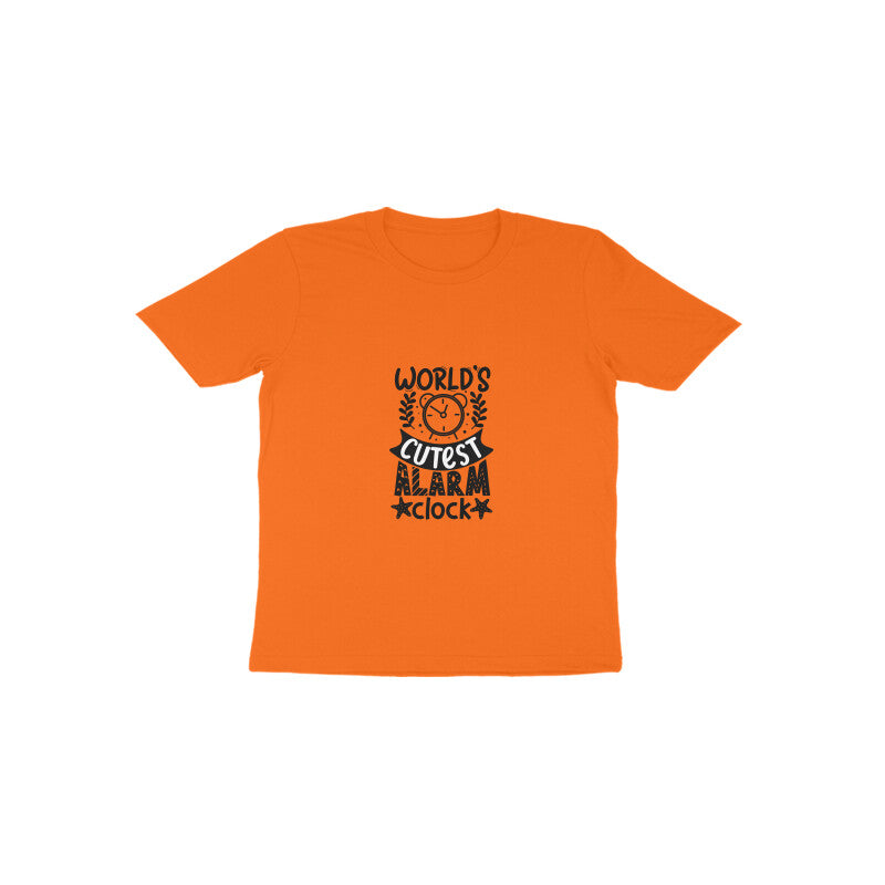 Toddler Half Sleeve Round Neck Tshirt