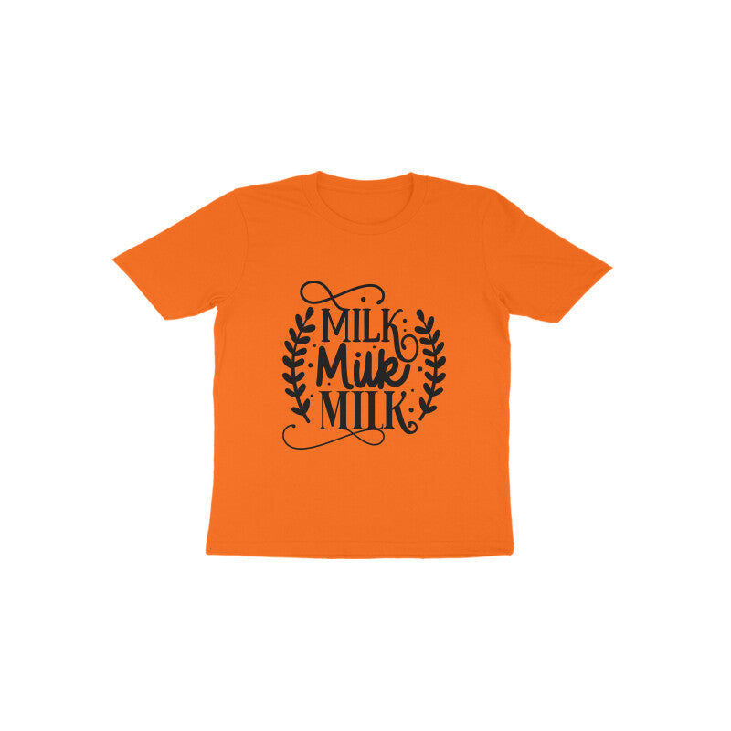 Toddler Half Sleeve Round Neck Tshirt