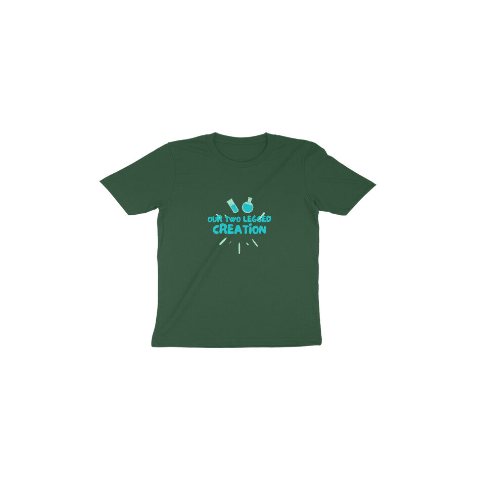 Kids/Toddlers Half Sleeve Round Neck T Shirt Two Legged Creation (Age 0-6 yrs)