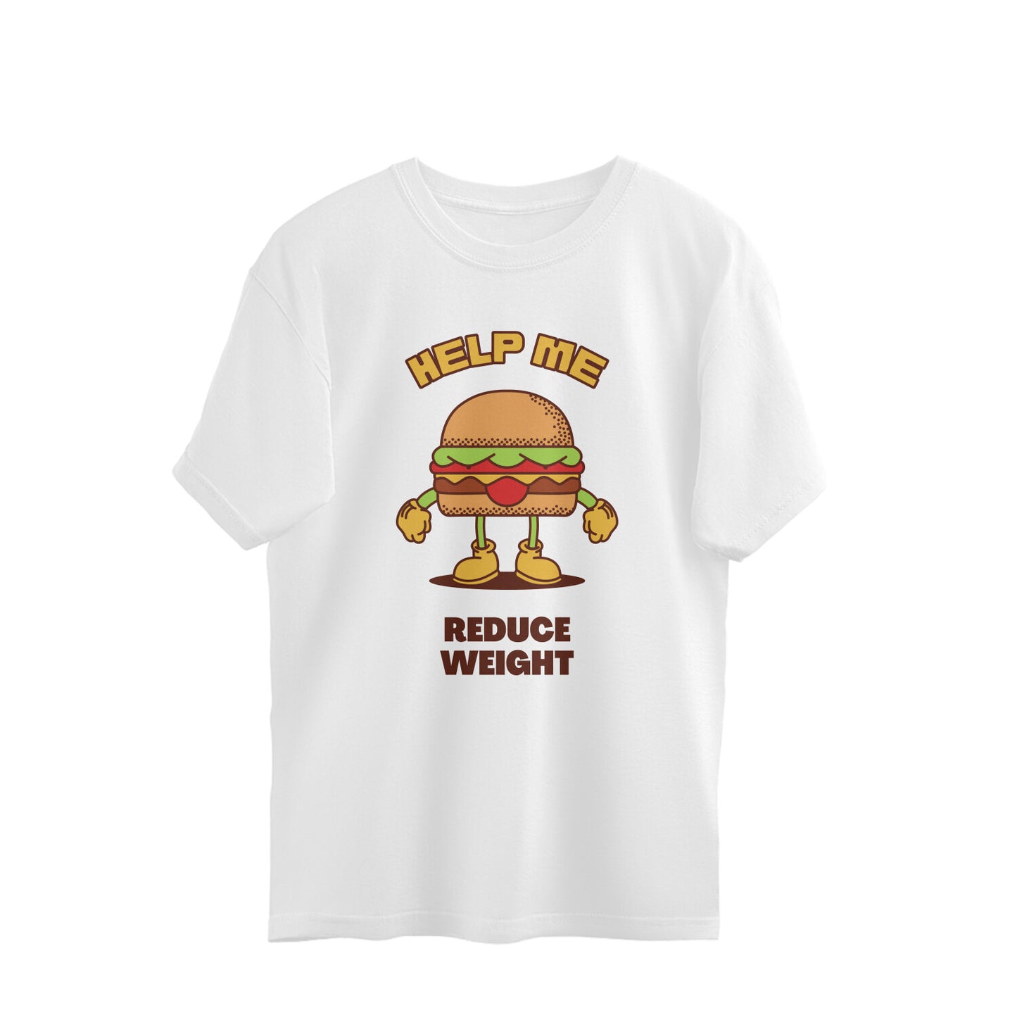 Unisex Oversized T-shirt Reduce Weight