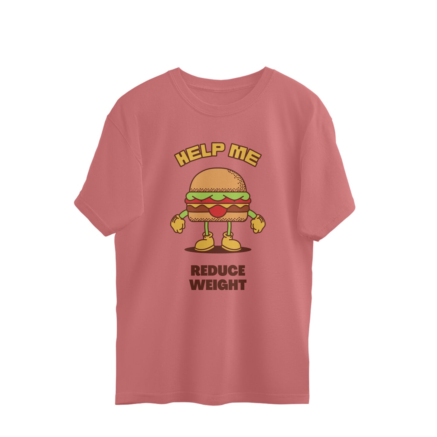Unisex Oversized T-shirt Reduce Weight