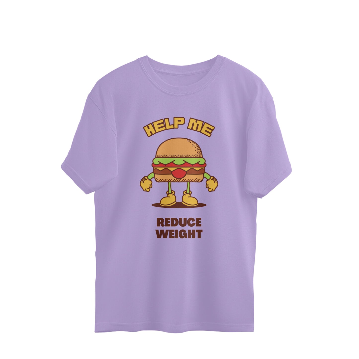 Unisex Oversized T-shirt Reduce Weight