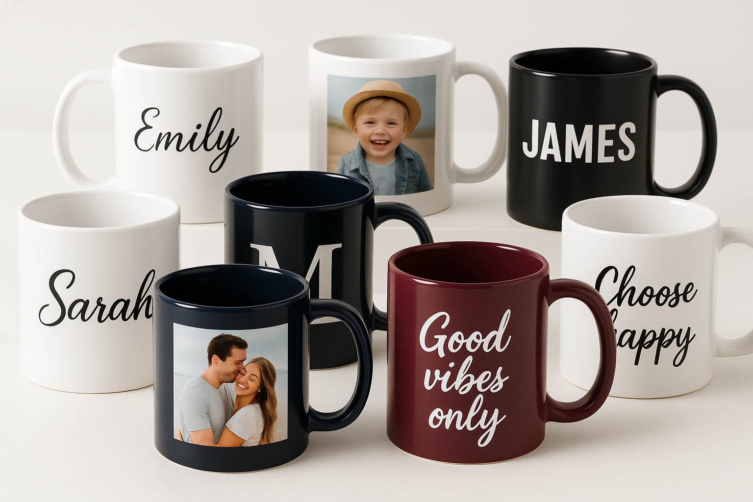 Personalized coffee mugs