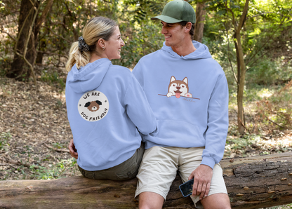 Unisex Hoodie for Men and Women Dog Friendly