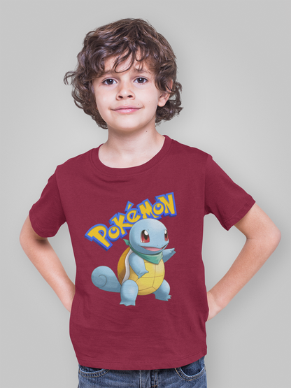 Kids/Teens Half Sleeve Round Neck T-shirt Pokemon