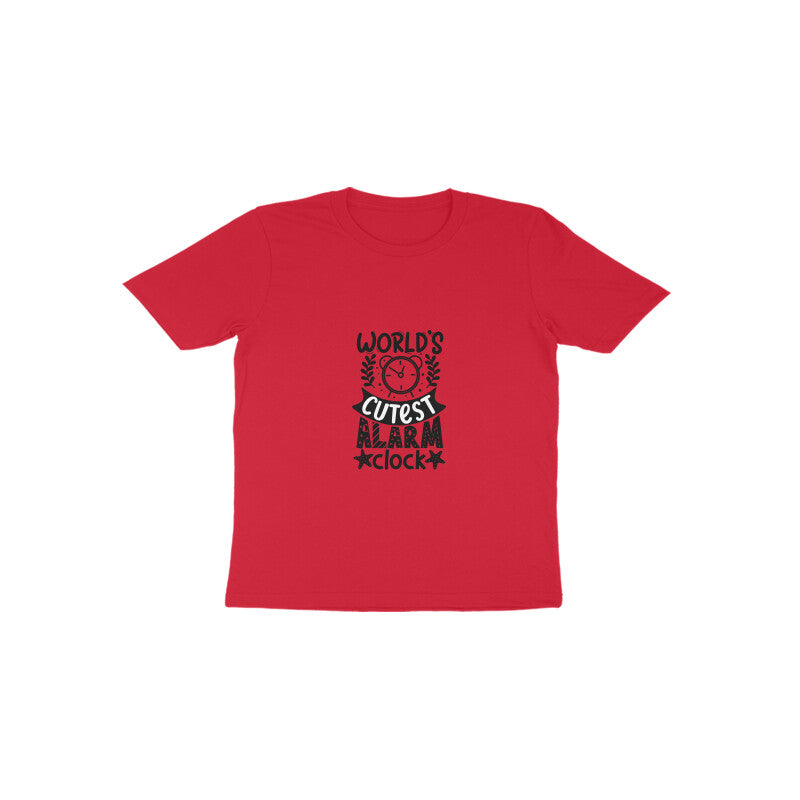 Toddler Half Sleeve Round Neck Tshirt