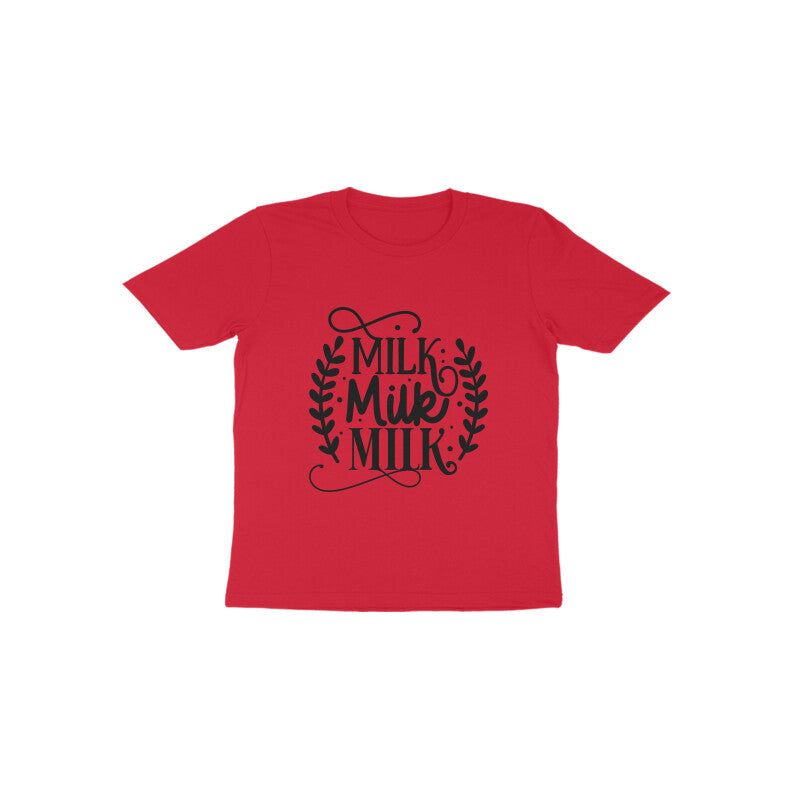 Toddler Half Sleeve Round Neck Tshirt