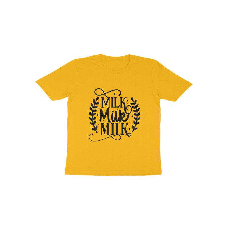 Toddler Half Sleeve Round Neck Tshirt