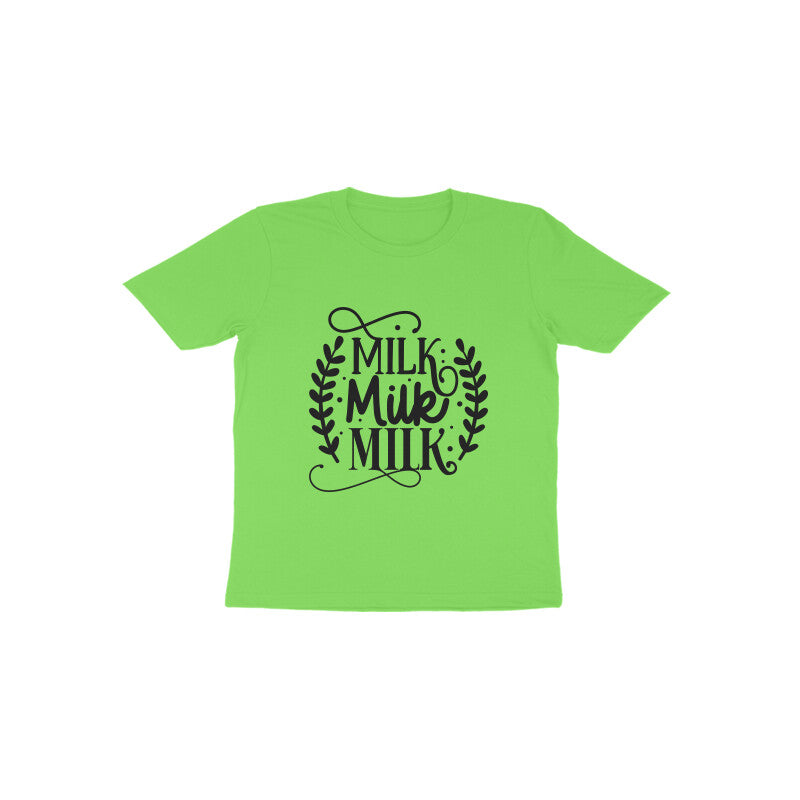Toddler Half Sleeve Round Neck Tshirt