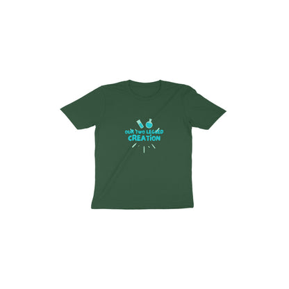 Kids/Toddlers Half Sleeve Round Neck T Shirt Two Legged Creation (Age 0-6 yrs)