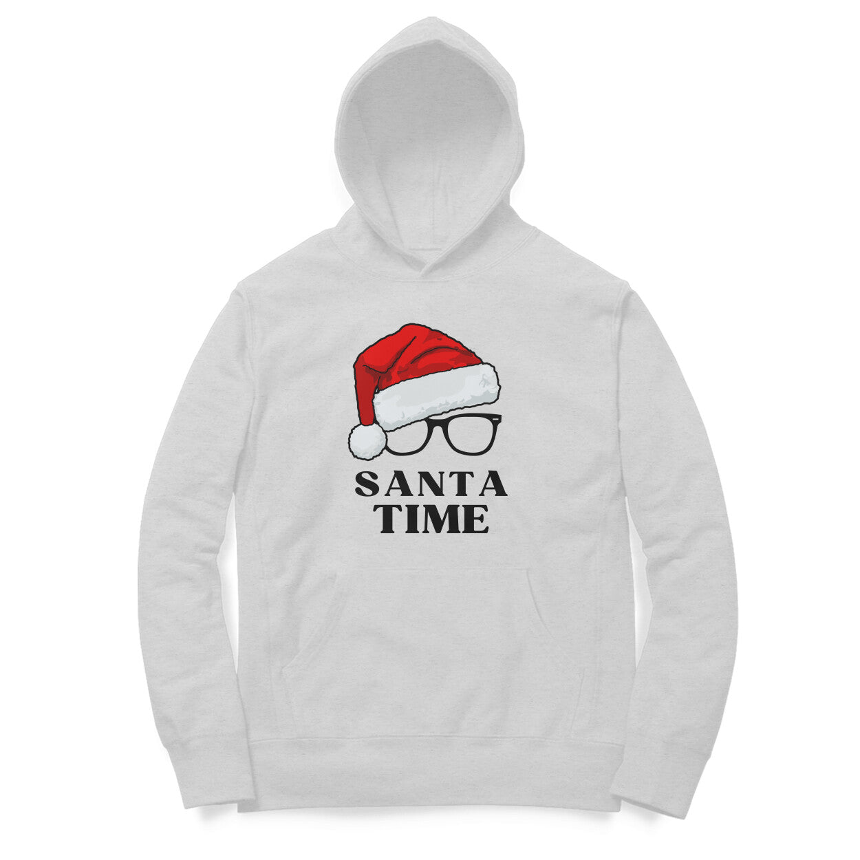 Men Hoodie Christmas Santa Time