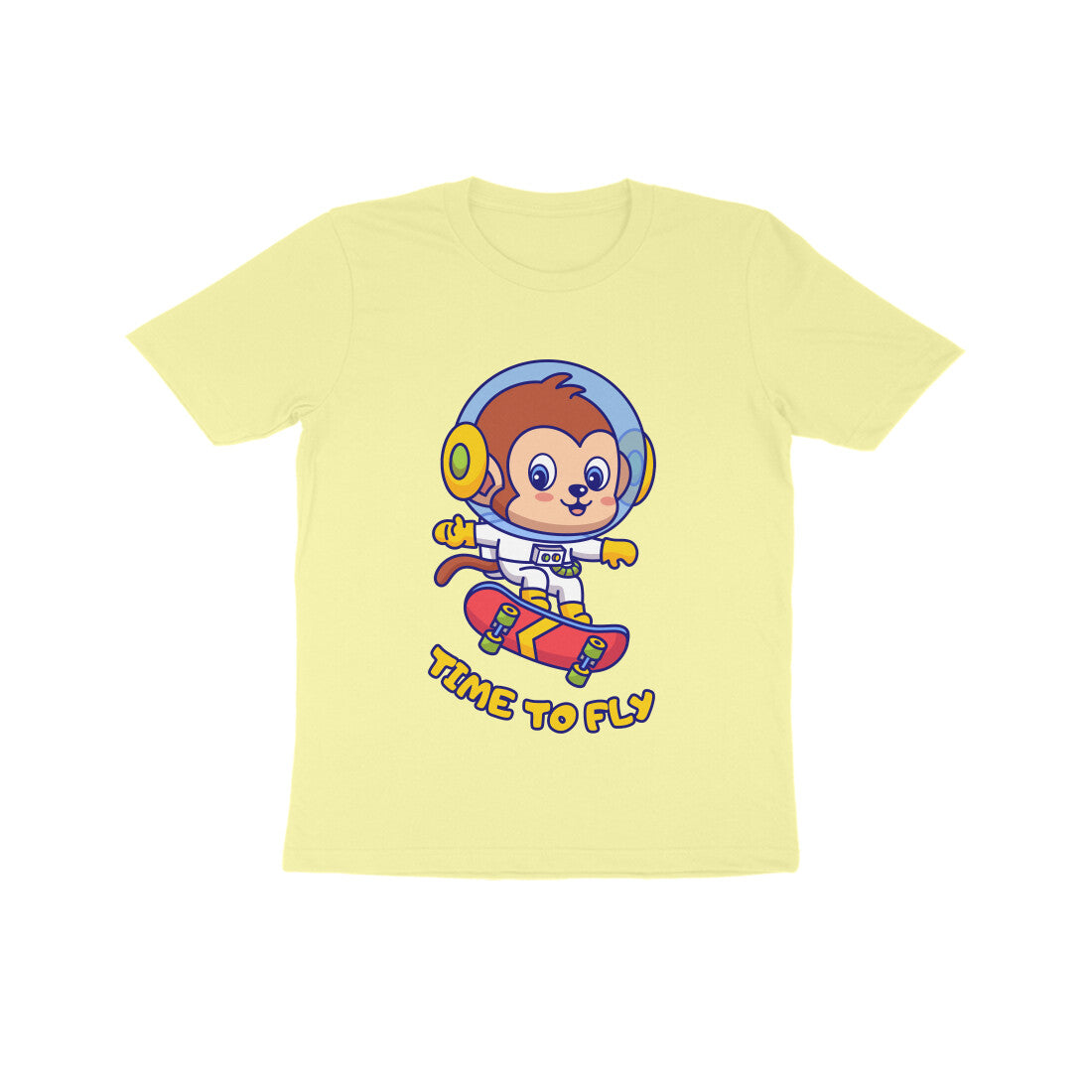 Kids Half Sleeve Round Neck T Shirt Fly