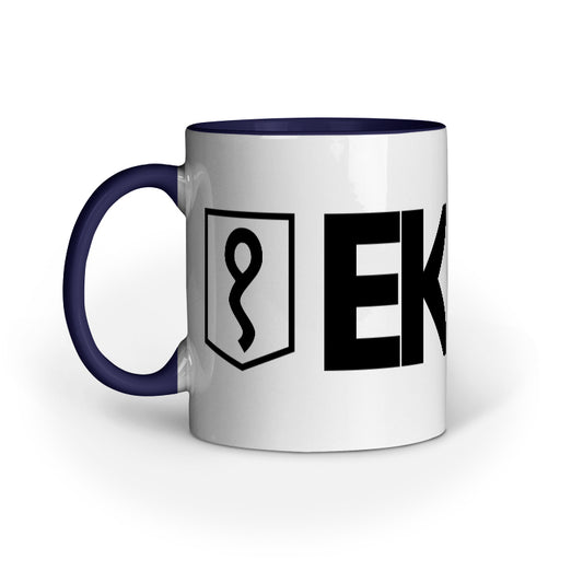 EKNO Coffee Mug Inner Dark Blue