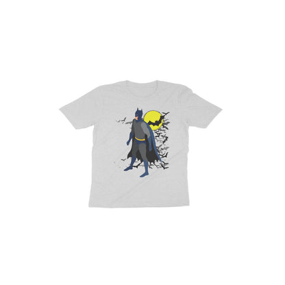 Toddlers Half Sleeve Round Neck Grey T-Shirt Batman (Age 0-6 yrs)