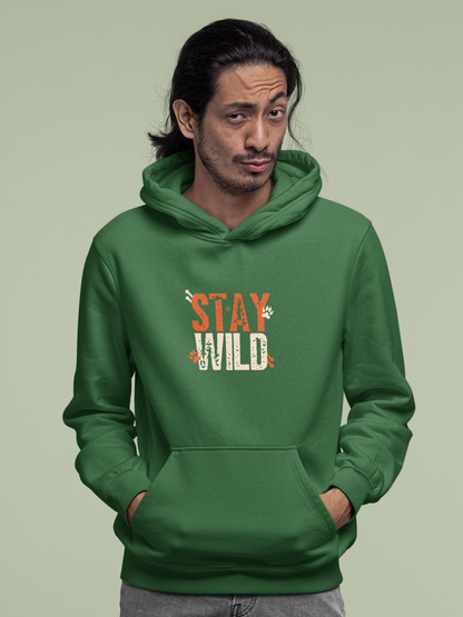 Men Hoodie Stay Wild